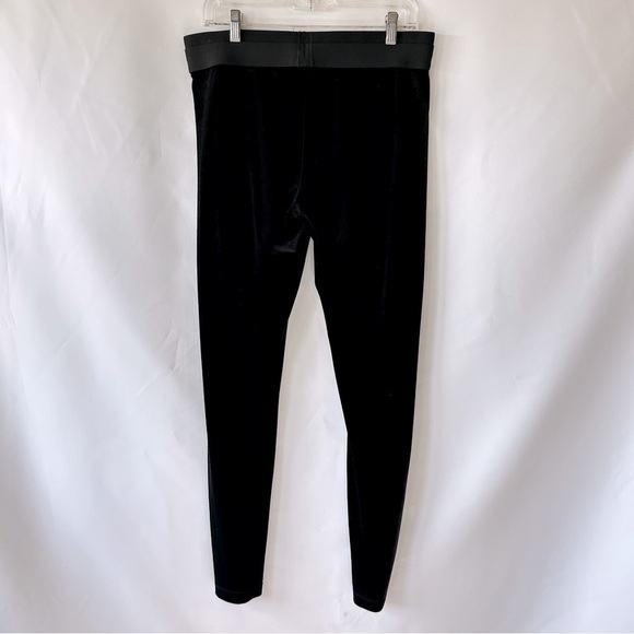BCBGMaxAzria Women's Black Velour Pants Size Large - Picture 5 of 8